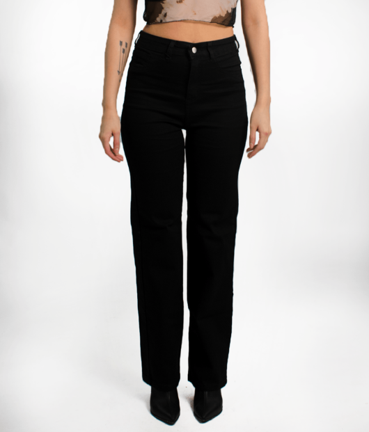 JEANS STRAIGHT BLACK