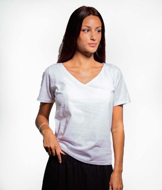 REMERA M/ CORTA ESCOTE V